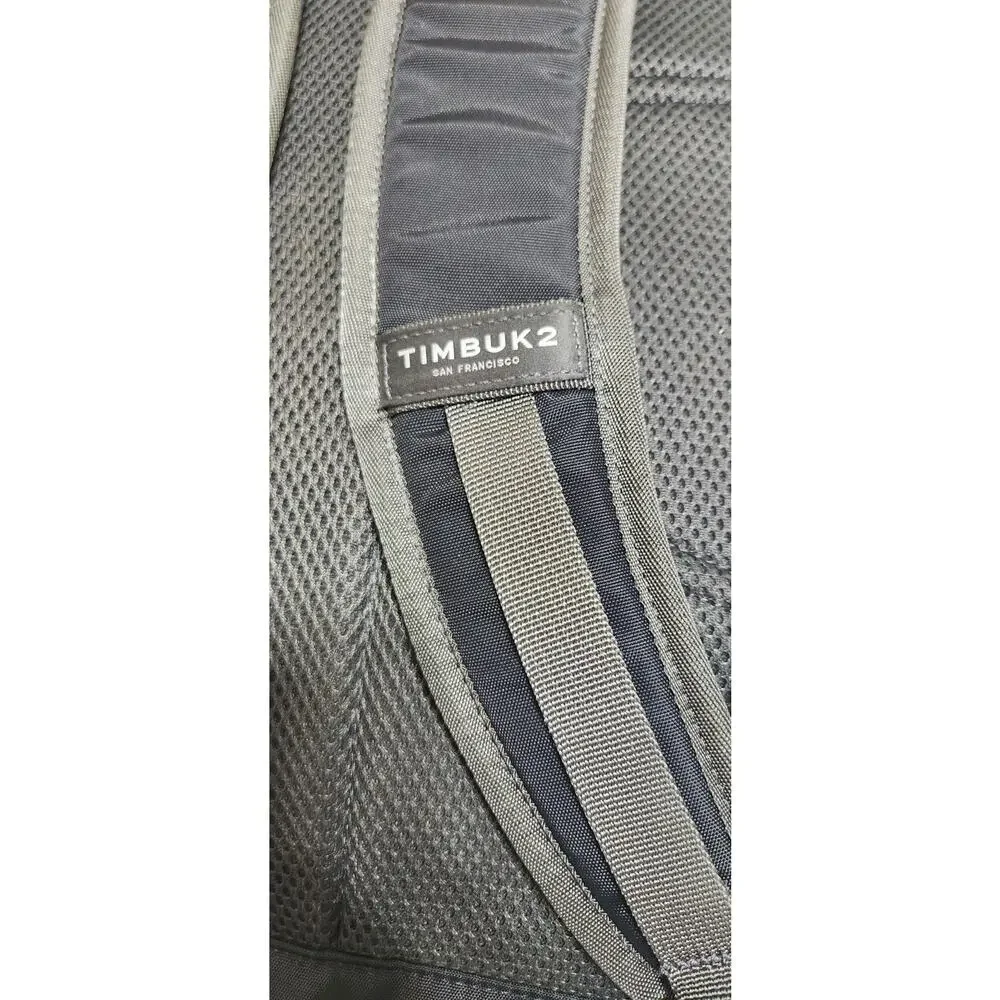 Timbuk2 Parkside Black Backpack‎ Has Logo EUC
